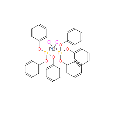 二(亚磷酸三苯酯)二氯化铂(II)；30053-58-8