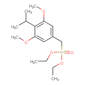 3，5-二甲氧基-4-异丙基苄基磷酸二乙酯 443982-76-1