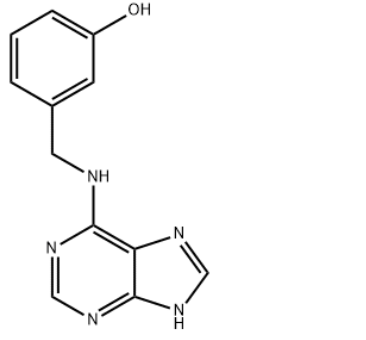 3-[(9H-嘌呤-6-基氨基)甲基]苯酚   MT