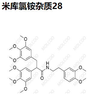 米库氯铵杂质28  C31H39NO9 