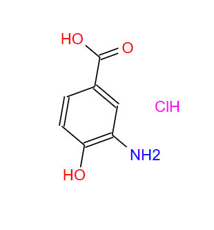 1571-65-9；3-氨基-4-羟基苯甲酸盐酸盐