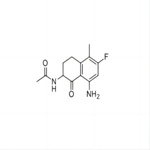 N-(8-氨基-6-氟-5-甲基-1-氧代-1,2,3,4-四氢-萘-2-基)-乙酰胺