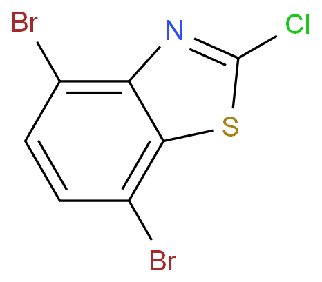 2-氯-4,7-二溴苯并噻唑 898747-94-9