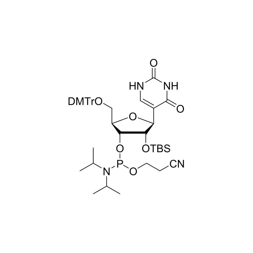 5'-DMT-2'-TBDMS-pseudoU-CE-phosphoramidite