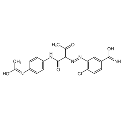 4'-乙酰氨基-2-[(5-氨基甲酰-2-氯苯基)偶氮]乙酰乙酰苯胺