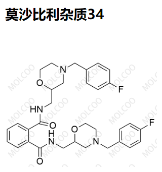 莫沙比利杂质34   C32H36F2N4O4 