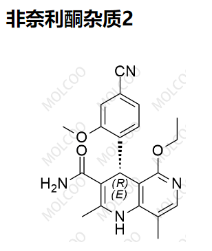 非奈利酮杂质2  1050477-30-9  C21H22N4O3 