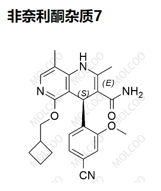 非奈利酮杂质7  	2389019-46-7   C24H26N4O3 
