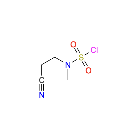 3-[(氯磺酰基)(甲基)氨基]丙腈