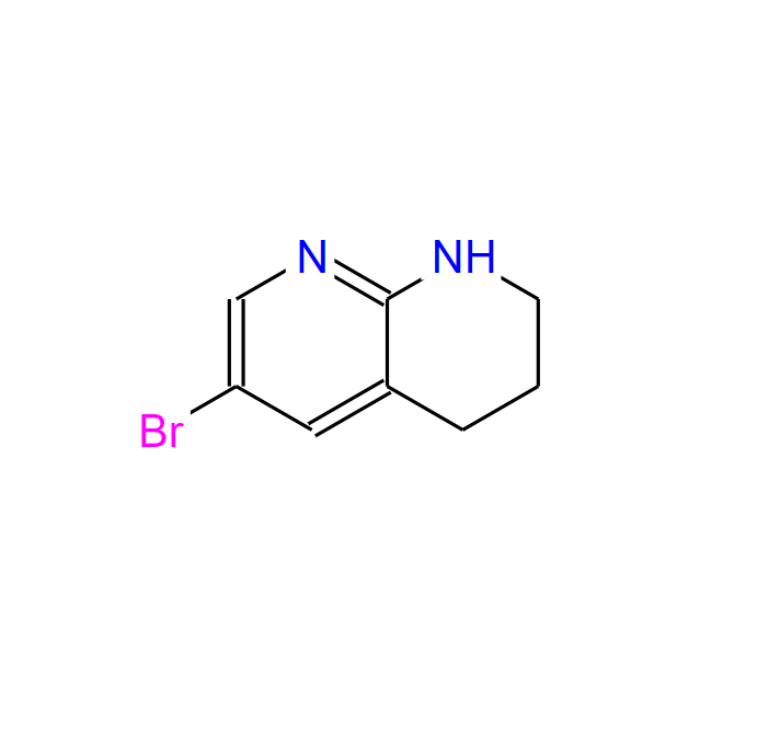 6-溴-1,2,3,4-四氢-1,8-萘啶