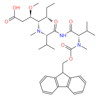 (5S,8S,11S,12R)-11-((S)-仲丁基)-1-(9H-芴-9-基)-5,9-二异丙基-12-甲氧基-4,10-二甲基3,6,8-三氧代-2-氧杂-4,7,10-三氮杂十四烷-14-酸