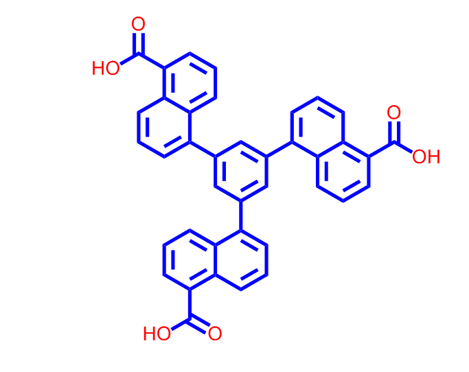 1,3,5-三(5-羧基-1-萘基)苯