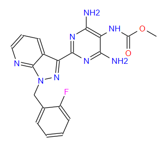 N-[4,6-二氨基-2-[1-[(2-氟苯基)甲基]-1H-吡唑并[3,4-b]吡啶-3-基]-5-嘧啶]-氨基甲酸甲酯