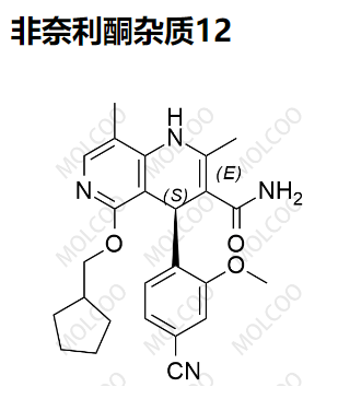 非奈利酮杂质12  2389019-62-7   C25H28N4O3 