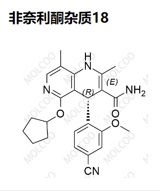 非奈利酮杂质18  	2389019-55-8   C24H26N4O3 