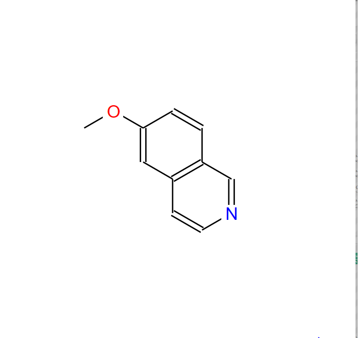 6-甲氧基异喹啉