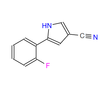 1240948-77-9；5-(2-氟苯基)-1H-吡咯-3-甲腈
