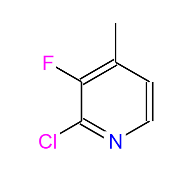2-氯-3-氟-4-甲基吡啶