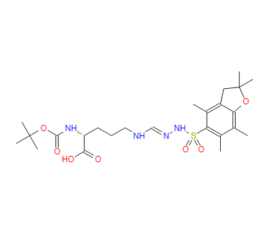 N-(叔丁氧羰基)-2,2,4,6,7-五甲基二氢苯并呋喃-5-磺酰-D-精氨酸