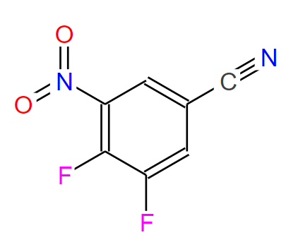 3,4-二氟-5-硝基苯腈