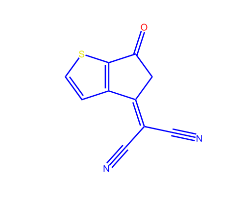 同分异构体混合物 2-(6-氧代-5,6-二氢-4H-环戊二烯并[b]噻吩-4-亚基)丙二腈