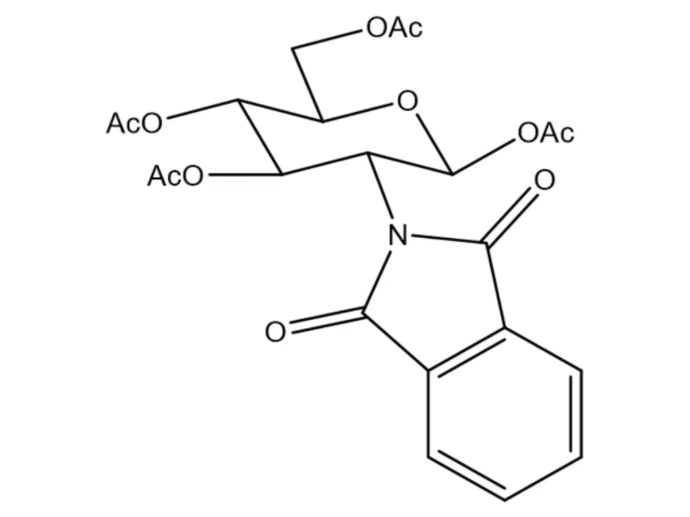 1,3,4,6-四-O-乙酰基-2-脱氧-2-邻苯二甲酰亚氨基-β-D-吡喃葡萄糖苷 10022-13-6