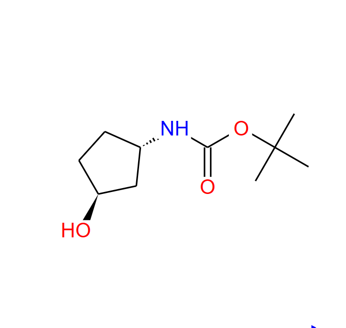 N-[(1S,3S)-3-羟基环戊基]氨基甲酸叔丁酯