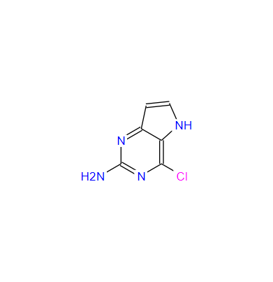 4-氯-5H-吡咯并[3,2-D]嘧啶-2-胺