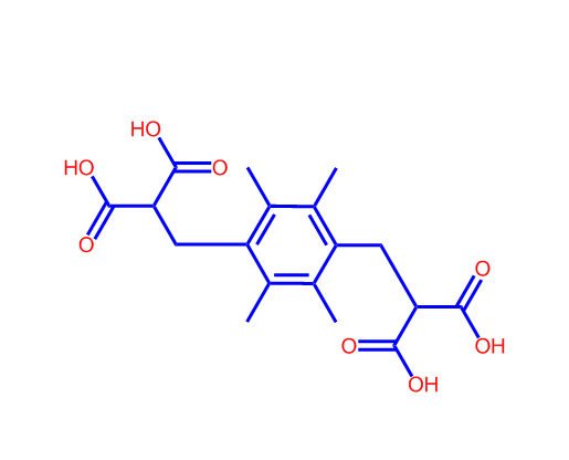 2,3,5,6-四甲基-1,,4-对苯撑-双(亚甲基)二丙二酸
