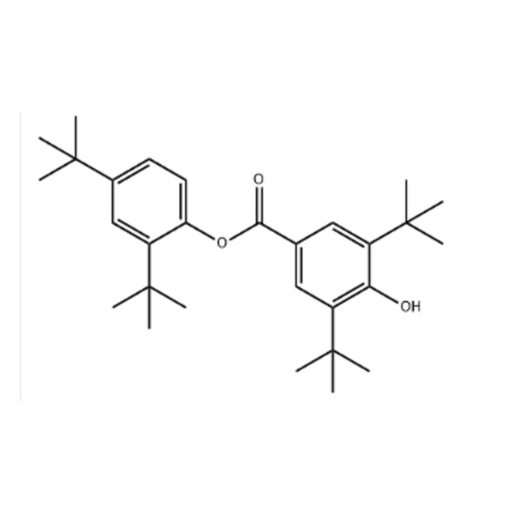3,5-二叔丁基-4-羟基苯甲酸-2,4-二叔丁基苯酯;光稳定剂UV120