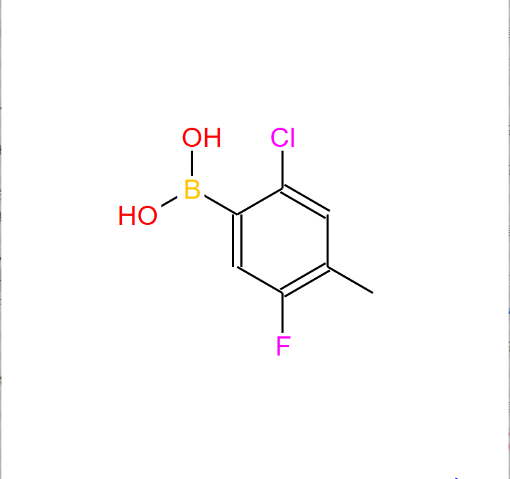 2-氯-5-氟-4-甲基苯硼酸