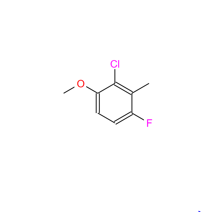 2-氯-6-氟-3-甲氧基甲苯