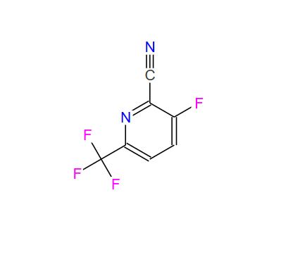 3-氟-6-三氟甲基吡啶-2-甲腈