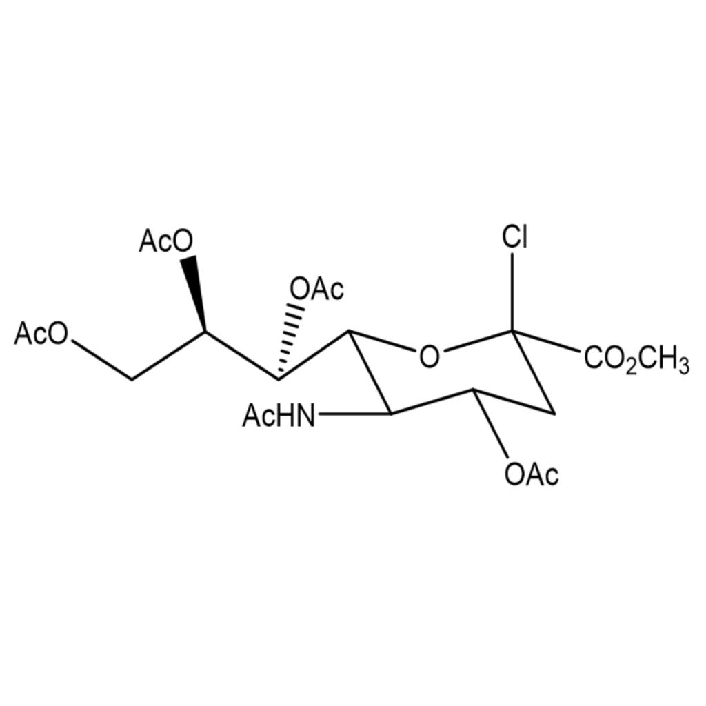 N-乙酰基-4,7,8,9-四-O-乙酰基-2-氯代-2-脱氧-β-神经氨酸甲酯