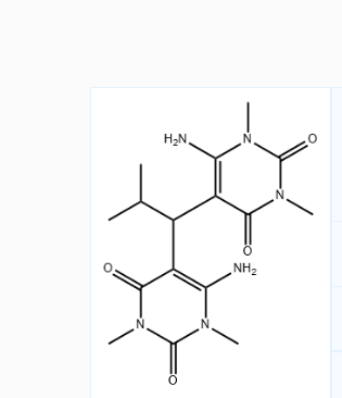 5,5'-（2-甲基亚丙基）-双[6-氨基-1,3-二甲基-2,4（1H，3H）-嘧啶二酮] 2113633-76-2