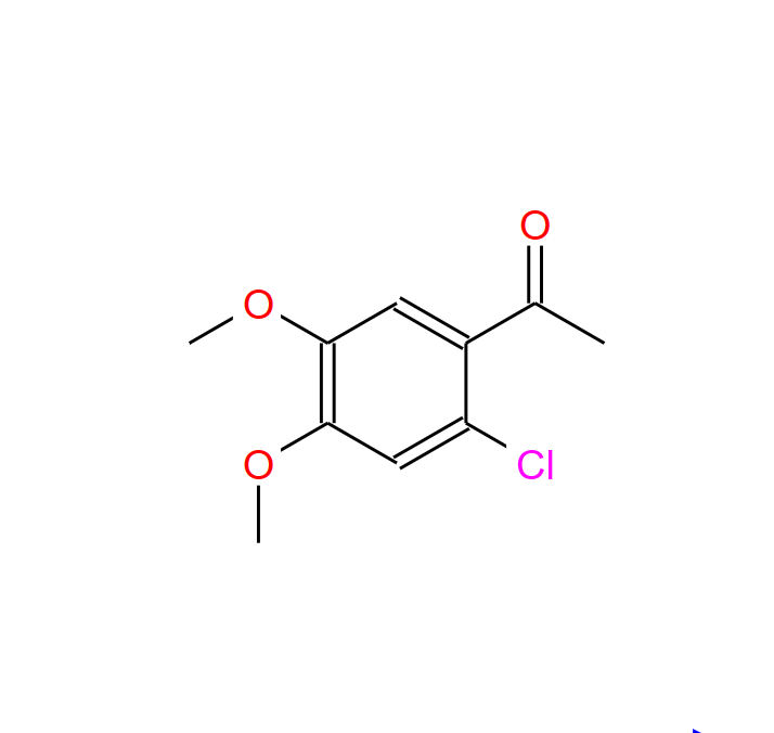 1-(2-氯-4,5-二甲氧基苯基)乙烷-1-酮