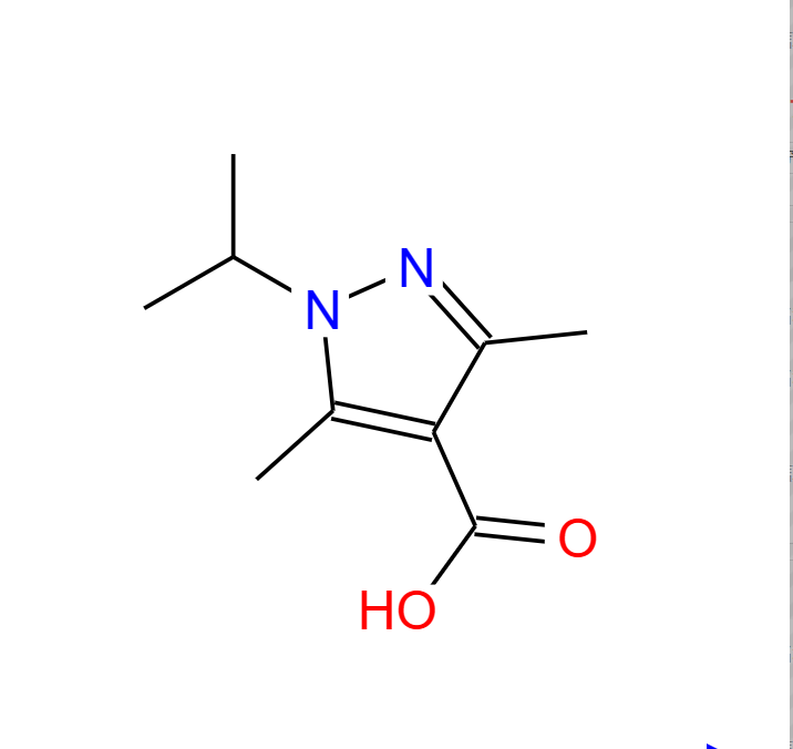 1-异丙基-3，5-二甲基吡唑-1-羧酸