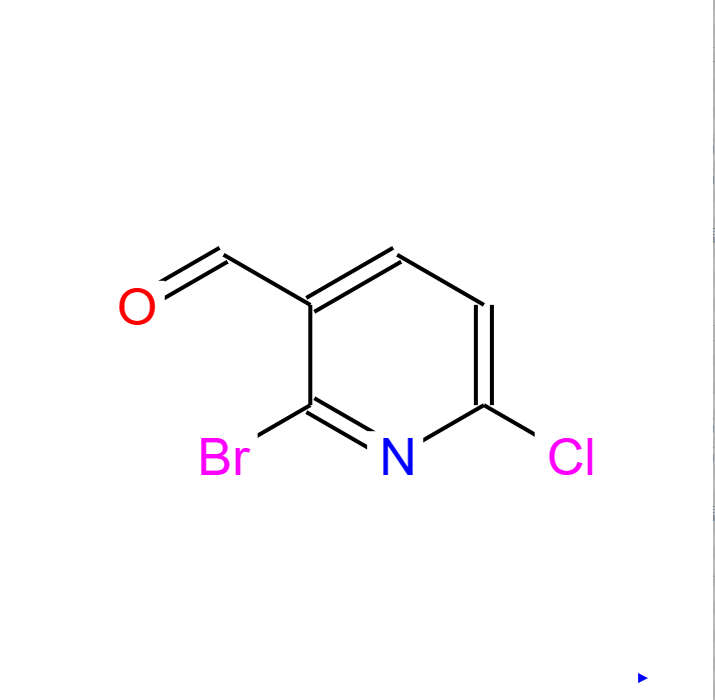 2-溴-6-氯烟醛