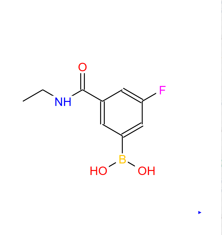 5-(乙基氨甲酰基)-3-氟苯基硼酸