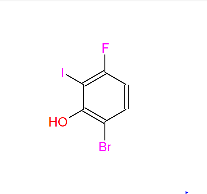 6-溴-3-氟-2-碘苯酚