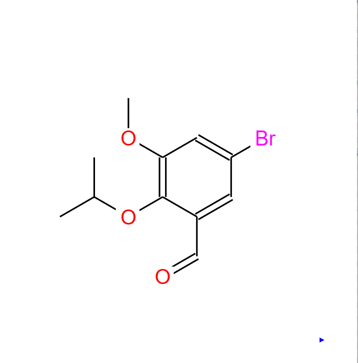 5-溴-3-甲氧基-2-（1-甲基乙氧基）苯甲醛