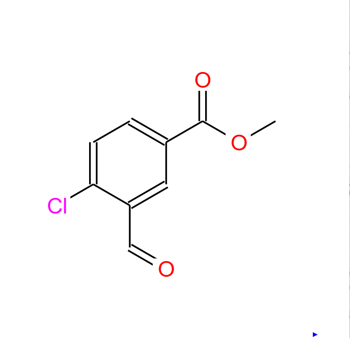 4-氯-3-甲酰基苯甲酸甲酯