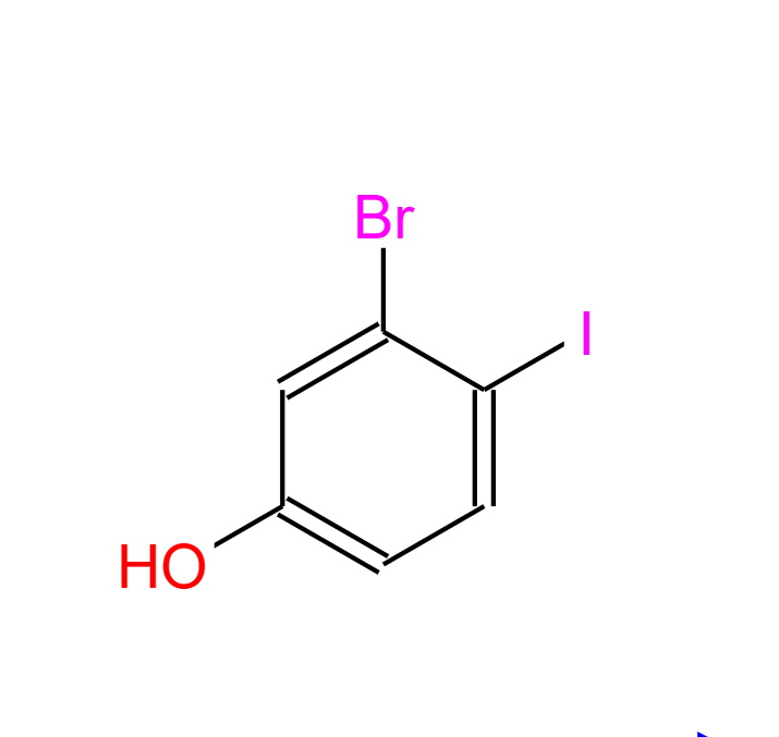 3-溴-4-碘苯酚