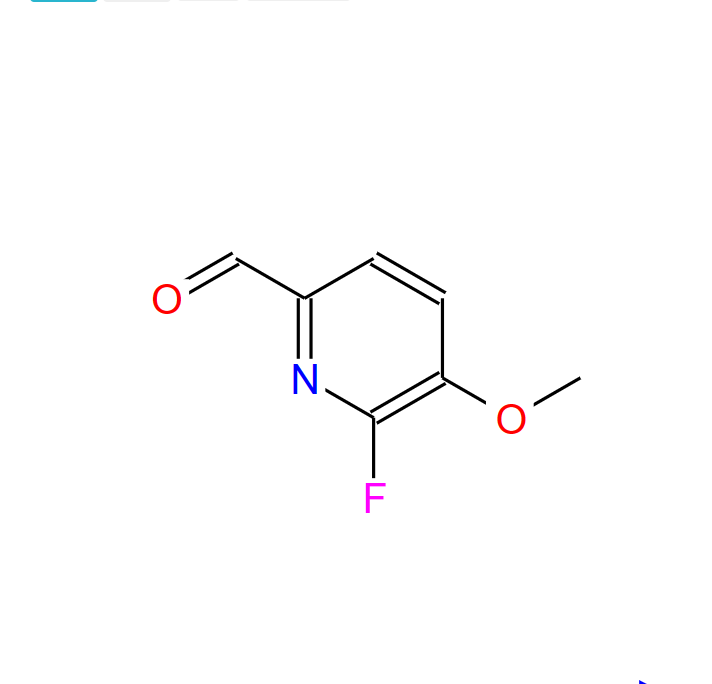 2-氟-6-甲氧基-5-吡啶甲醛
