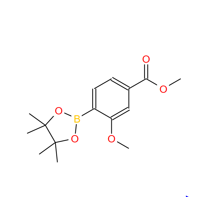 3-甲氧基-4-(4,4,5,5-四甲基-1,3,2-二氧杂硼烷-2-基)苯甲酸甲酯