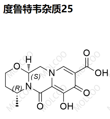 度鲁特韦杂质25 	C13H14N2O6         多替拉韦杂质25