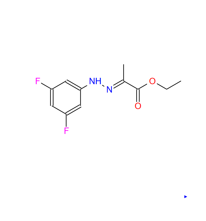 2-（2-（3，5-二氟苯基）肼基）丙酸乙酯