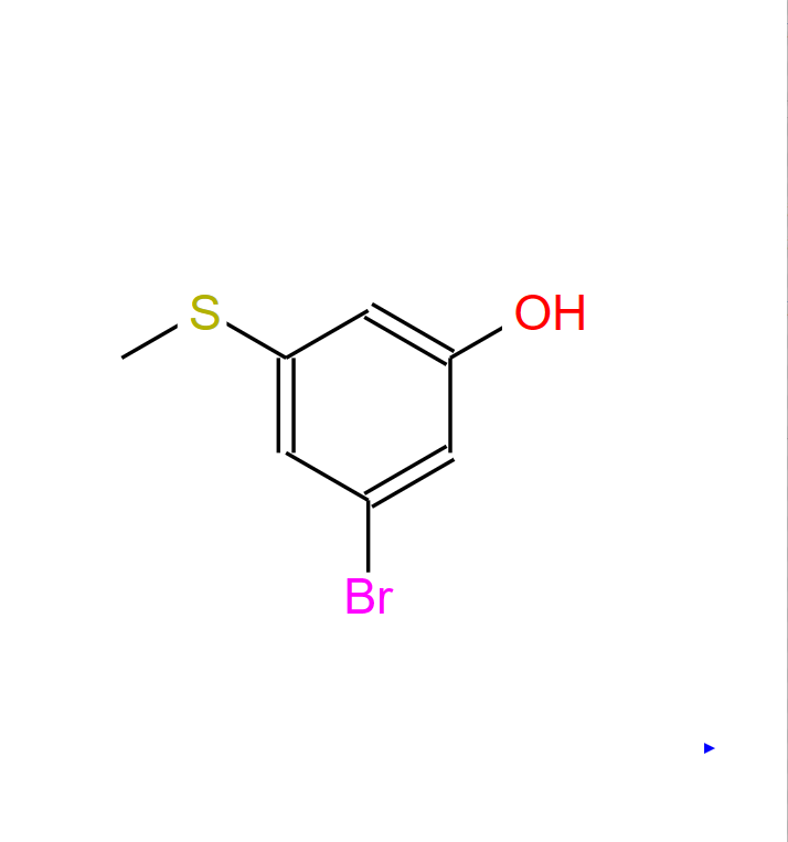 3-溴-5-(甲硫基)苯酚