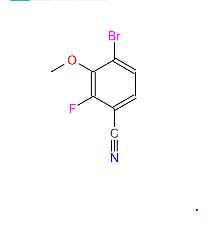 4-溴-2-氟-3-甲氧基苯腈