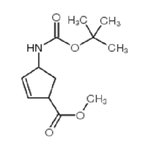 (1S,4R)-4 -(叔丁氧羰基氨基)-环戊-2-烯基-1-甲酸甲酯